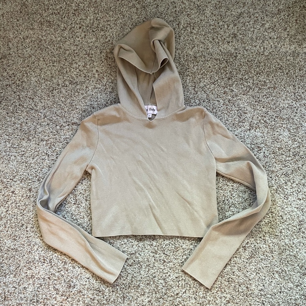 Cropped hoodie